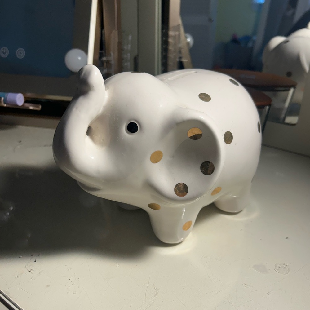 White Elephant Piggy Bank